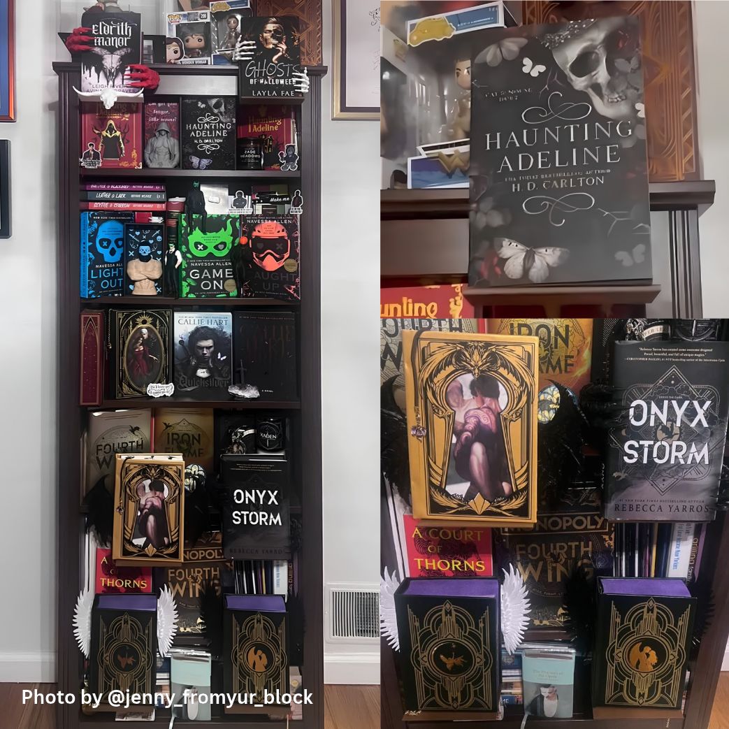 Floating Book Display Hanger