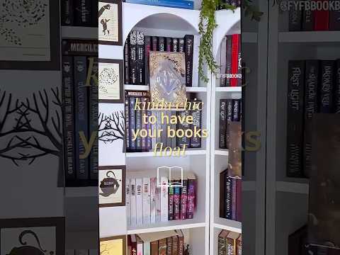 Floating Book Display Hanger