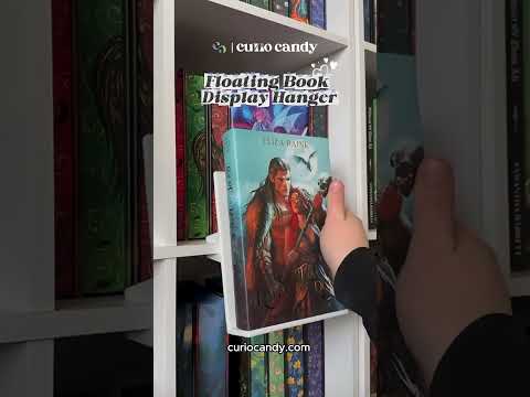 Floating Book Display Hanger