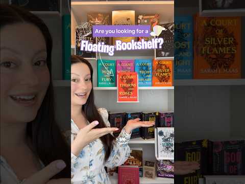 Floating Book Display Hanger